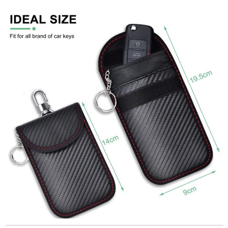 RFID Blocking Car Key Holder Anti-Skimming Carbon Fiber Key Case for Vehicles, Credit Cards & Electronics, Medium Red Line, Medium Green Line, Small Black Line RFID Blocking Car Key Holder Anti-Skimming Carbon Fiber Key Case for Vehicles, Credit Cards & Electronics, Medium Red Line, Medium Green Line, Small Black Line